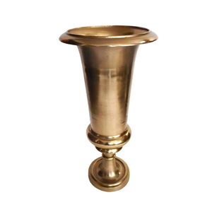 Venta caliente Vajilla de metal Florero para el hogar Proveedor al por mayor Florero de metal hecho a mano para centros de mesa Decoración - Product Image 4