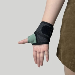 Cotton Neoprene Weightlifting Wrist Wrap Gym Straps Brace Support <b>Belt</b> for Weightlifting Training - Product Image 3