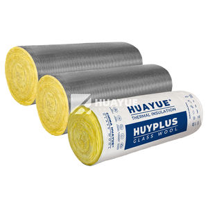 Couverture en <span class=keywords><strong>laine</strong></span> de verre avec feuille d'aluminium de 25 mm, 24 kg/m3, pour l'isolation des conduits - Product Image 3