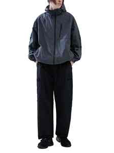 Men's Stylish 1/4 Zip Spring <b>Camouflage</b> Waterproof <b>Jacket</b> Custom Sporty Outdoor Windbreaker - Product Image 3