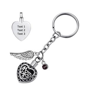 Maman Mini Urnes Personnalisées Urnes Décoratives en Acier Inoxydable pour Cendres Mémorial Papillon en Cœur Crémation Taille Personnalisée - Product Image 5