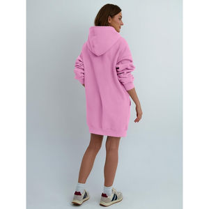 Nouveauté : sweat-shirt oversize pour femme, hiver, épaules tombantes, poids lourd, 100% coton, manches longues, impression d'images sur le devant - Product Image 4