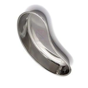 Bandeja renal manual de acero inoxidable de primera calidad OEM, certificada CE Clase I, aprobada por ISO, para uso dental, quirúrgico y médico. - Product Image 4