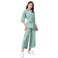 Vêtements de nuit pour femmes en coton/spandex de qualité supérieure, doux et ultra-extensibles, à bretelles spaghetti, imprimé floral, tricotés, design personnalisé, vente en gros premium