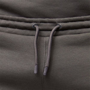 Pantalones deportivos de chándal para hombre, ajustados, de forro polar, con cintura elástica y puños en los tobillos, informales, para entrenamiento deportivo, en gris - Product Image 5