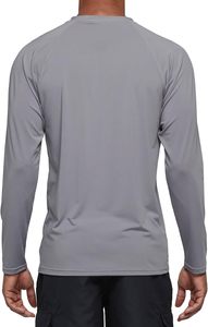 SAMAVIA Meilleure vente personnalisé à manches longues MMA Rash Guard chemise UPF50 vêtements de sport à séchage rapide bas prix de quantité minimale de commande unisexe T-shirt uni - Product Image 2