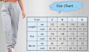 Pantalon de survêtement en coton personnalisé pour femmes Joggers décontractés OEM ODM Vêtements de sport à la mode pour l'hiver Pantalon imprimé en gros vierge - Product Image 5
