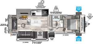 Forest River Wildwood Heritage Glenn 271RL d'occasion 2023 - Product Image 2