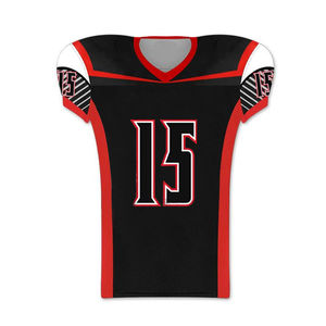 Uniformes de Fútbol Americano Personalizados de Calidad para Adultos, Manga Corta, Ropa de Equipo, Se Acepta OEM en Pakistán, Impresos, 100% Poliéster - Product Image 3