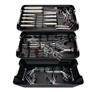 Meilleure vente Ensemble d'instruments orthopédiques à petits fragments de haute qualité Ensemble d'instruments de chirurgie osseuse orthopédique de base pour traumatologie - Product Image 4