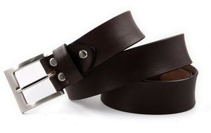 Cinturones Personalizados para Hombre de Alta Calidad OEM, Cinturones de Cuero Genuino de Lujo, Logotipo Personalizado al por Mayor, Hebilla de Alta Calidad - Product Image 4