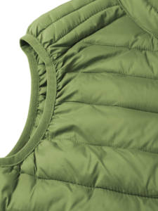 Chaqueta acolchada de invierno para hombre con estampado personalizado OEM, abrigos de lona con cuello levantado, chaqueta acolchada de invierno cálida con burbujas para hombre - Product Image 5