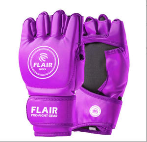 Guantes Mma profesionales de cuero PU de medio dedo para hombres Guantes de entrenamiento de talla grande Suministro de precio de fábrica para entrenamiento de boxeo - Product Image 5