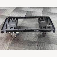 Chariot de transport GYIMPEX LS212K3-CHARIOT personnalisable en acier de haute qualité avec revêtement en poudre pour enceintes Line Array et Subwoofers