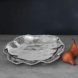 Plateau de service en aluminium le plus vendu pour la présentation de la table à manger, améliorant l'affichage des aliments avec une finition métallique élégante - Product Image 2