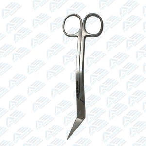 Locklin Gum <b>Curved</b> Handle <b>Scissors</b> 16 cm Surgical Gum <b>Scissors</b> Stainless Steel Wholesale Locklin Gum <b>Scissors</b> Medic Instrument - Product Image 5