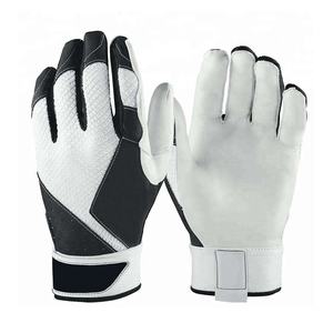 Gants de frappe de baseball au design personnalisé Gants de softball en cuir PU Gants d'entraînement antidérapants pour adultes avec protection complète des mains - Product Image 4