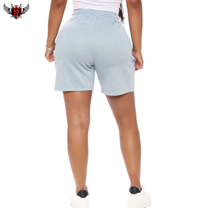 Short de sport décontracté de haute qualité avec logo personnalisé pour femmes, coupe régulière, respirant, séchage rapide, été - Product Image 2