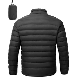 2025 veste d'hiver remplie de bulles en Nylon de créateur pour hommes Style décontracté chaud grande taille coupe-vent veste imperméable pour hommes - Product Image 6