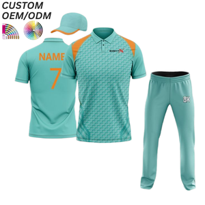 Uniforme Deportivo de Cricket Personalizado, Transpirable, de Manga Corta y Secado Rápido, Fabricación OEM/ODM, Venta al Por Mayor - Product Image 3