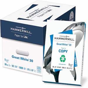 Vente en gros de papier blanc de copie A4 de qualité Hammermill 80g - Product Image 3