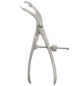 Fórceps de sujeción de hueso Abrazadera autocentrante 18 cm Fórceps de sujeción de hueso ortopédico quirúrgico con bloqueo de velocidad IMANS - Product Image 4