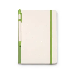 Quaderno A5 in Carta Riciclata Borage, Gadget Promozionale Ecologico - Product Image 3