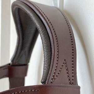 Brida de caballo de cuero ajustable Venta al por mayor Brida de caballo de cuero genuino para la venta/Brida de caballo hecha en fábrica por Pentax - Product Image 3