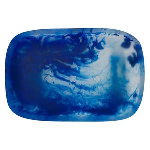 ชามไม้มะม่วงทำมือคุณภาพสูง พร้อมลายเคลือบ |   ชามผลไม้ไม้ตกแต่งและชามเสิร์ฟสลัด - Product Image 1