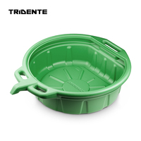 Bac de récupération d'huile moteur anti-éclaboussures en PE vert 16L (2 gallons) et récupérateur de gouttes automobile 582x472x145mm