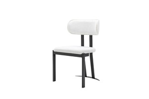 Chaise de salle à manger moderne extensible en acier inoxydable pour appartement ferme maison hôtel villa salles à manger ensembles de meubles - Product Image 6