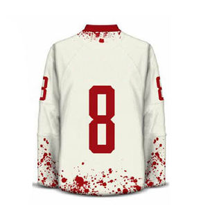 100% Polyester Quick Dry Hockey Team Wear Custom Made Youth Adults Hockey Practice Jersey - Product Image 5