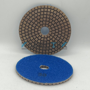 KANEOTEK bantalan pemoles tembaga <span class=keywords><strong>3</strong></span> langkah basah berlian ikat <span class=keywords><strong>3</strong></span>/4 inci untuk lantai beton & batu marmer granit - Product Image 5