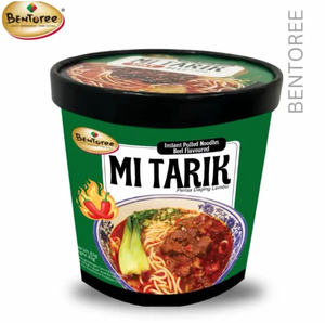 Nouilles instantanées Halal traditionnelles Pan Mee saveur poulet en tasse, faibles en glucides, cuites au four, prêtes en 5 minutes, 0% de matières grasses, fabriquées en Malaisie, 12 unités - Product Image 3