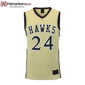 En gros nouveau blanc équipe maillots de basket-ball pour la conception d'impression votre propre uniforme de basket-ball. - Product Image 2