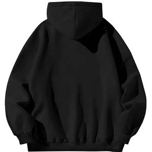 Sweat-shirt à capuche décontracté en jacquard 100% coton pour homme, confortable, respirant, chaud, durable, tendance - Product Image 6