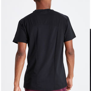 เสื้อยืดริงเกอร์ไหล่ตกขนาดใหญ่สำหรับผู้ชายผ้าฝ้าย100% ออกแบบได้ตามต้องการคุณภาพสูง - Product Image 4