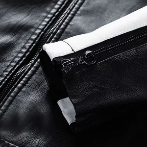 Chaqueta de Cuero de Diseño Personalizado, Chaqueta de Cuero para Hombre con Color Personalizado, Chaqueta de Cuero Urbana para Hombre - Product Image 5