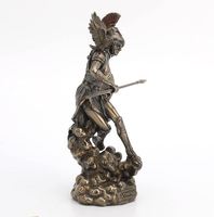AK Laiton Athéna Figurine Grecque Sculpture De Table En Métal En Finition Antique Statue De Haute Qualité Pour Ornements De Décoration De Table