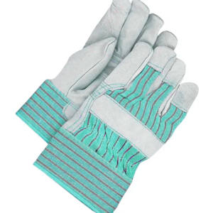 ถุงมือทำงานหนังควายที่ติดอันดับสูงสุดสำหรับผู้ชายถุงมือผ้าฝ้ายแบบหนาของแคนาดาอุปกรณ์ป้องกันมือเพื่อความปลอดภัยในอุตสาหกรรม - Product Image 4