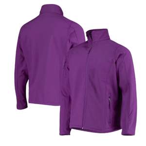 Coupe-vent personnalisé élégant d'extérieur pour hommes Veste softshell de sport Veste softshell de haute qualité OEM ODM - Product Image 3