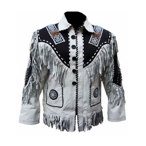 Chaqueta Occidental Diseñada para un Estilo Casual y Uso Diario con Cuero de Vaca, Características Ecológicas y Resistentes al Viento - Product Image 1