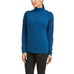 Half Zipper Horse <b>Long</b> <b>Sleeves</b> Riding Tops Horse Riding <b>Base</b> <b>Layer</b> Racing Show Shirt Quick Dry Equestrian Clothing for Women - Product Image 5