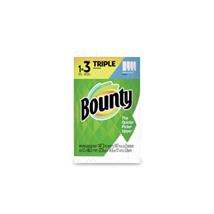 Achetez des essuie-tout Bounty Select a Size en pâte de bois vierge, 10 rouleaux triples, blanc, meilleur prix, livraison rapide, en vente - Product Image 5