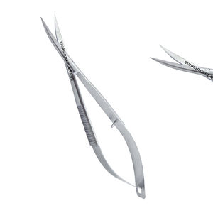 Tijeras Iris de grado quirúrgico 11,5 cm/4,5 "Procedimientos dentales Herramientas de acero inoxidable Fuente de alimentación manual - Product Image 6