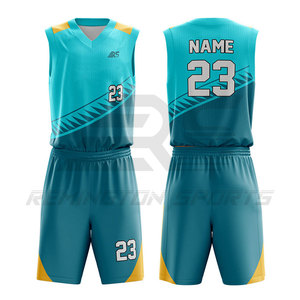 Uniforme de basket-ball de bonne qualité Matériau maillé Uniformes de basket-ball pour jeunes réversibles vierges Vente en gros - Product Image 6