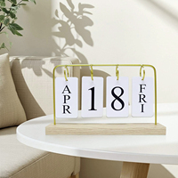 Calendario Personalizado 2025, Multifuncional, con Logotipo Personalizado, de Diseño Moderno, Duradero, Transparente, Acrílico, en Varios Colores, Precio al por Mayor