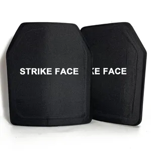 Protective PE Aramid Plate Tactical Vest Supplies Personal Ceramic Plate Hard Armor Alumina Ceramic silicon carbide Plate