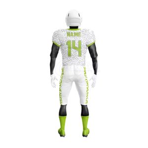 Uniformes de Fútbol Americano Personalizados, Conjunto de Manga Corta con Bordado Sublimado y Tackle Twill - Product Image 6