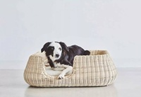 Lits pour animaux de compagnie Panier en osier Design Chien et Chats Lit Lavable Luxe Pet Espace de Sommeil Fabricant Grossiste Prix Très Bon Marché